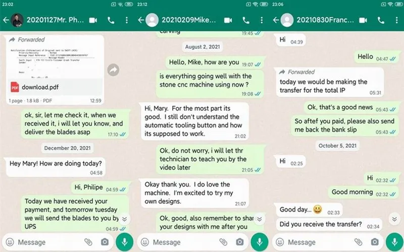 customer from whatsapp 2 customer from whatsapp 2