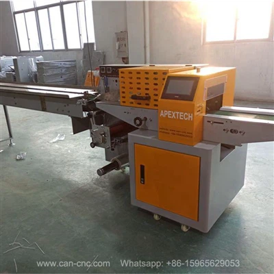 APEXTECH-350 ফ্লো সোপ প্যাকিং মেশিন ভাল যায়৷